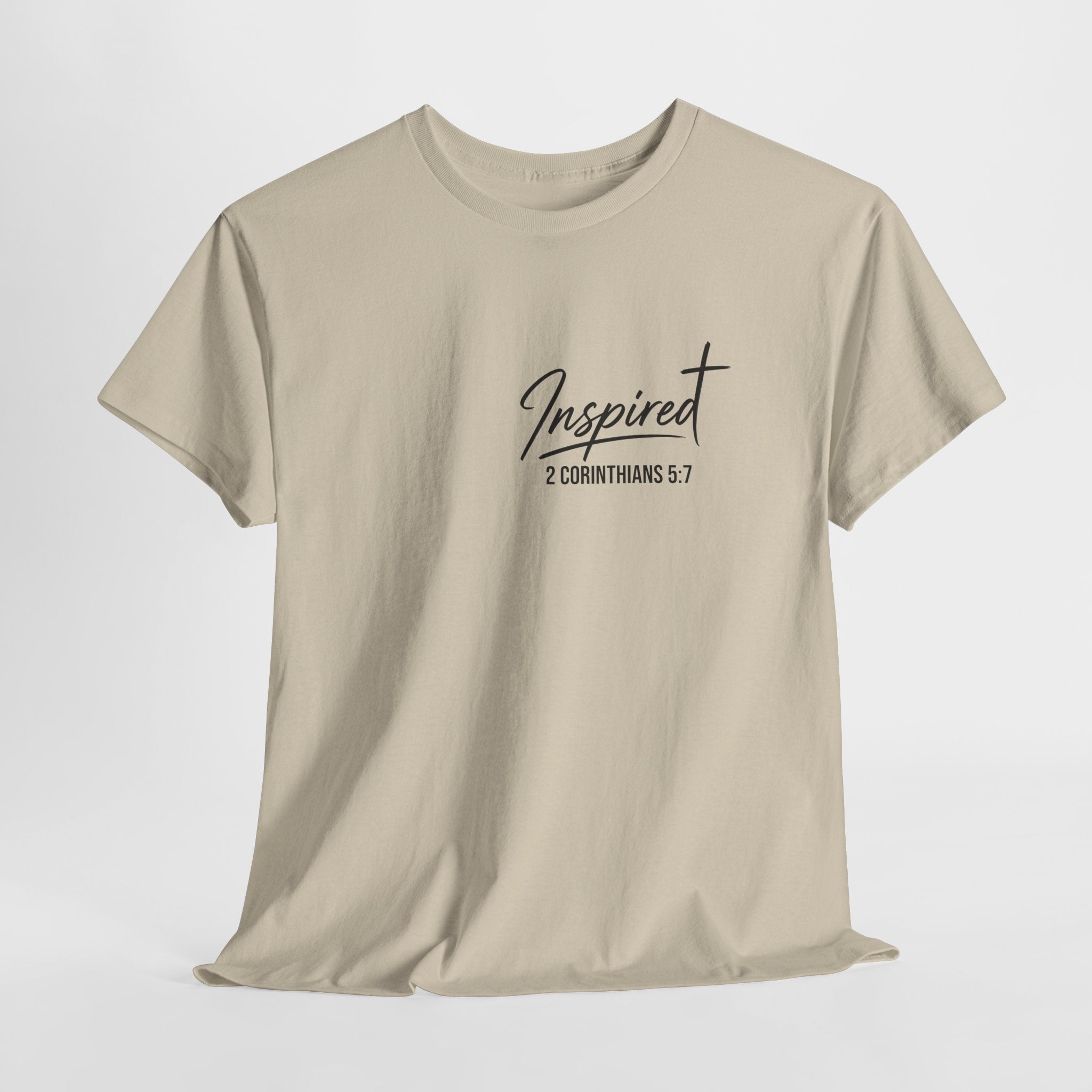 Walk By Faith Heavy cotton Tee