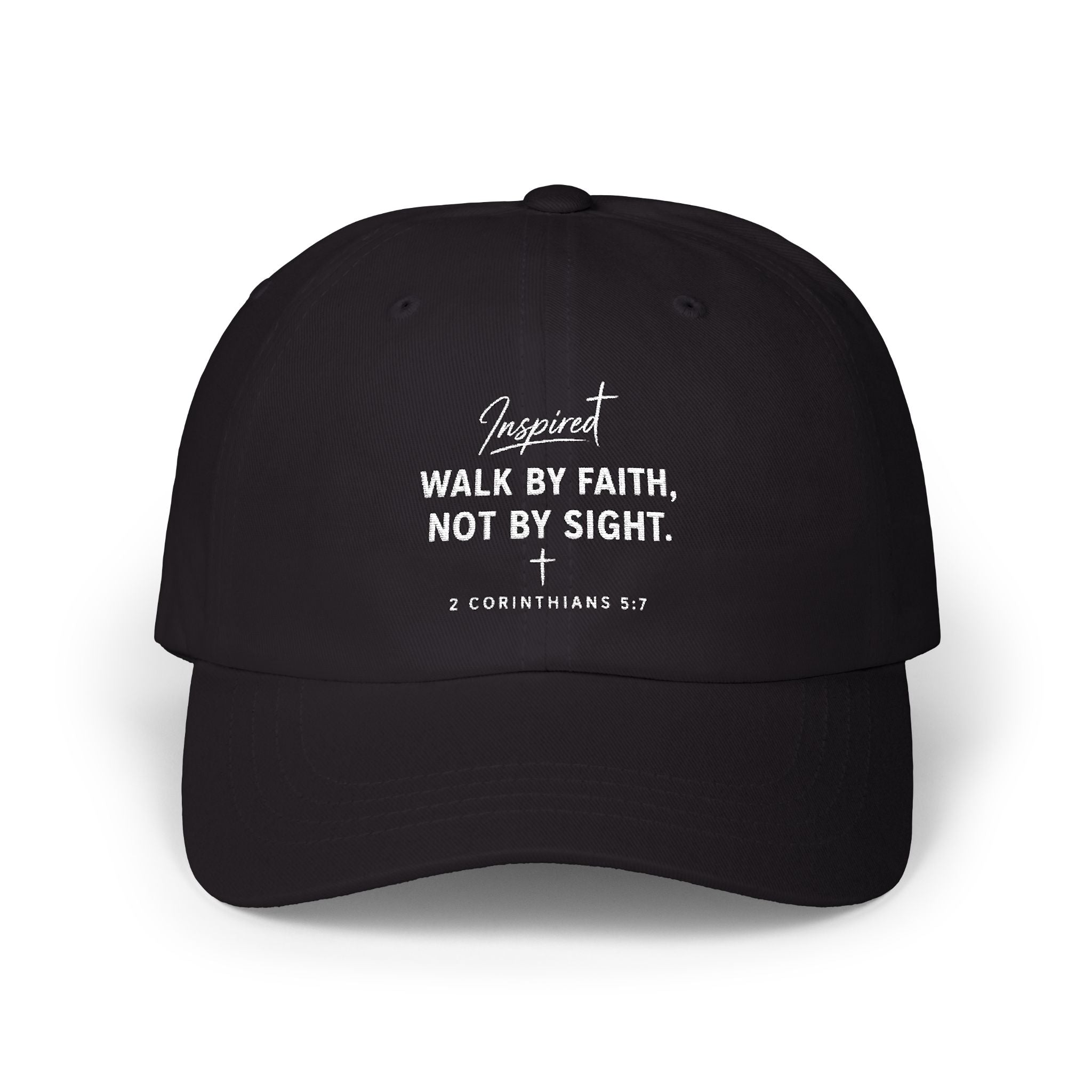 Inspired Signature collection "Walk By Faith" Ball Cap