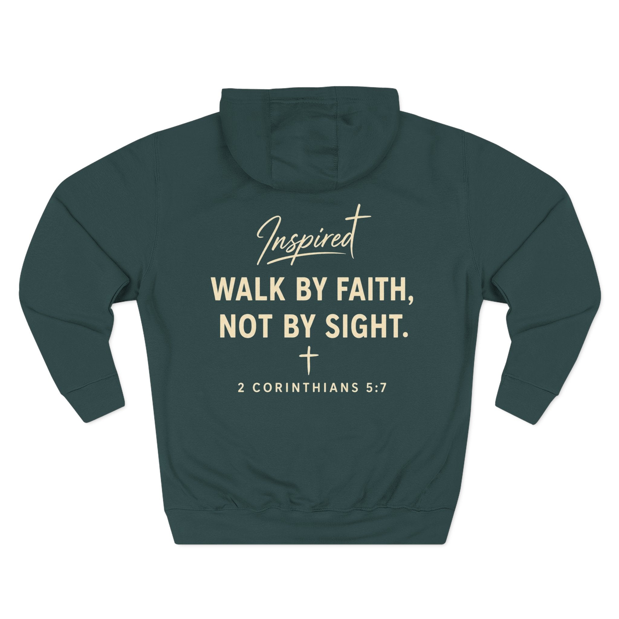 Inspired Signature "Walk By Faith, Not By Sight" Hoodie